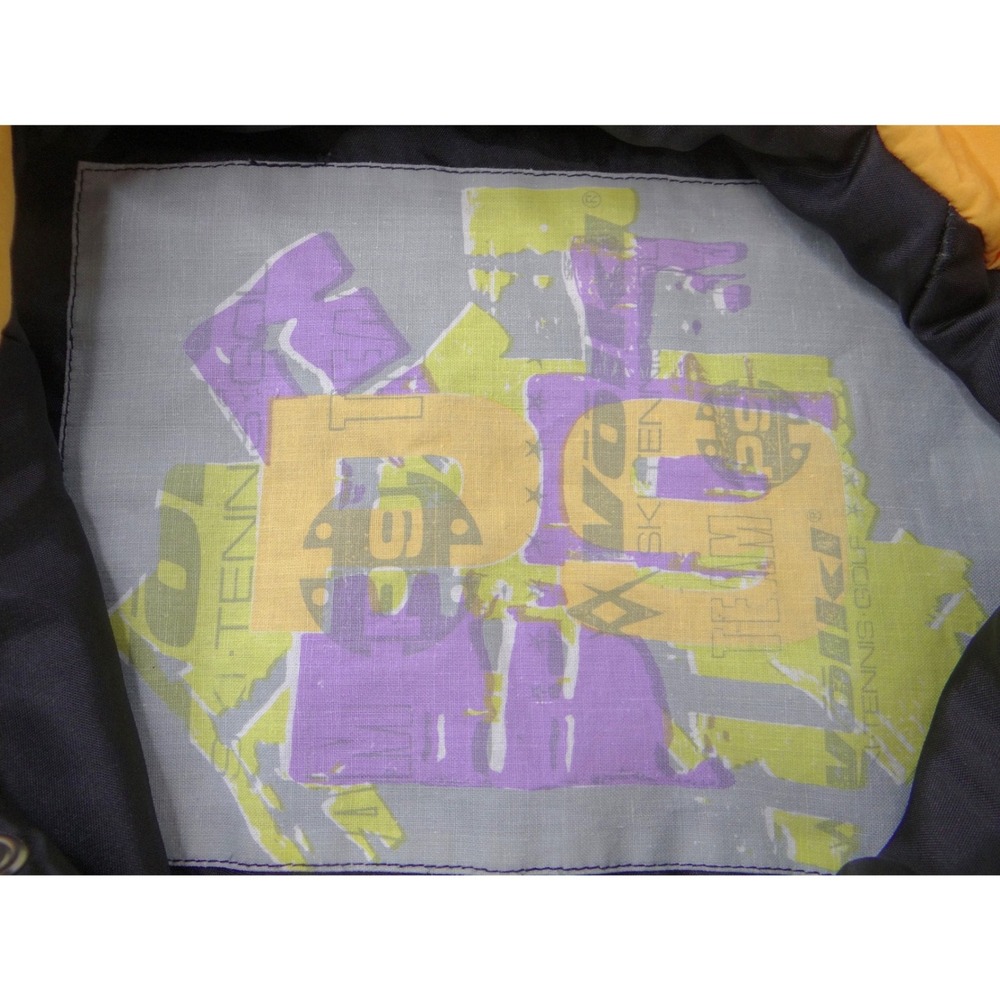 Vintage Volkl Mens Neon Colorblock Windbreaker Pullover Jacket Large 90s Retro - Picture 5 of 8